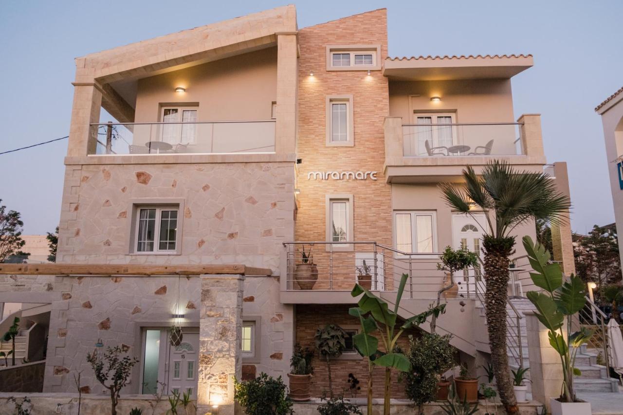 Miramare Apartments Platanias  Ngoại thất bức ảnh